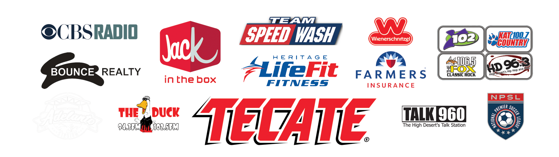 HIGH DESERT ELITE Sponsors